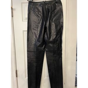 Sea Dream Leather Slacks - sz 8